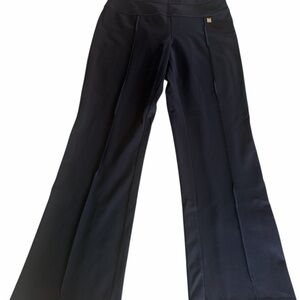 Ann Klein Black Flare Women's Pants Size Large
